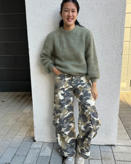 Camouflage-housut